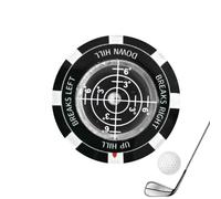Golf Green Reader - ABS Bubble Level Marker | 4cm 20g High Precision Portable Help | Circular Adjustment Trainer Improves Accurate Putting When Training On The Golf Course