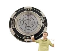Golf Green Reader - Compact Round Golf Level | Golf Level Marker, Golf Training Tool to Improve Your Game Read Greens, Green Reader, Golf Green King