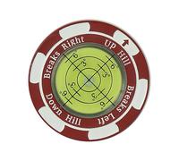 Golf Green Reader, Golf Ball Marker Hat Clip, Reading Aid with High Precision Training Accessories, Stylish Hat Clip, Training Aid for Beginners Professionals