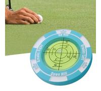 Golf Green Reader, Golf Ball Marker Spirit Levels, Golf Markers For Putting Green, Zinc Alloy Sensitive Green Reader Ball Marker With Clear Scale, Precise Multifunctional Pocket Size Reading Aid