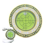 Golf Green Reader Level Ball Marker Portable Putting Training Aid Golf