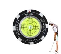 Golf Green Reader Placement Tool: High Precision Ball Marker Slope Training Aid Ergonomic Hand Design Instant Reading | Men Women Ad