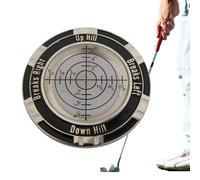 Golf Green Reader | Zinc Alloy Precision Ball Markers For Putting | Reading Aid With Hat Clip | Marker, Golf-Accessories, Accuracy Enhancer, Putting-Training Tool