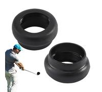 Golf Grip Rings - Swing Alignment Practice Accessories, Golf Club Position Practice Set 2 Pieces for Correct Grip and Hand Placement, Golf Grip Tool