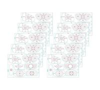 Golf Grip Tape - 6.88x4.96in Regripping Golf Clubs | Professional Tapes,10 Sheets Swinging Alignment Decals Driver Training Aid for Women Men Teens Distance Practice Indoor Outdoor Sports