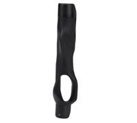 Golf Grip Trainer Attachment for Better Hand Positioning Improvement Compact Design for Indoor and Outdoor Practice Rubber Plastic 1 Unit (Black)
