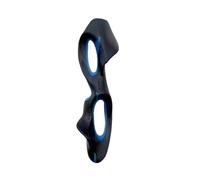 Golf Grip Trainer Golf Training Aid, Snap On Golf Swing Trainer for Left & Right Handed Golfers, Golf Club Grip Trainer Fix Slices Hooks for Correct Hand Position Swing Technique (Blue)