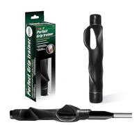 Golf Grip Trainer, Golf Training Grip, Golf Club Grips, Grip Trainer, Golf Grip, Attachment For Improved Hand Positioning On Golf Club (Black)