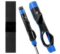 Golf Grip Training Aid Set, Ergonomic Golf Grip Trainer & Golf Swing Band