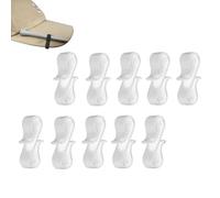 Golf Hat Clip Tee Holder - Compact 1.1in Cap Mount | PP Tee Accessories - Lightweight Pocket Tool with Quality Craft Design in a 10-Piece Set, Ideal for Use During The Course