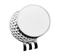 Golf Hat Markers - Metal Magnetic Coin, Badge Mark Clip On | Compact Size Round With Strong Hold Function, Golfers Accessories In Pocket In The Court Or Dad Friend Gift Ideas