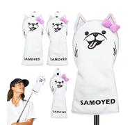 Golf Head Cover | 4X Head Covers For Golf Clubs,Stylish Protection Headcovers With Soft Plush Lining, Fits Right Handed Putters