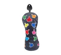 Golf Head Cover for Golf Club Protective Sleeve for Men Women Outdoor Golfer Black 25cmx11cm, DR
