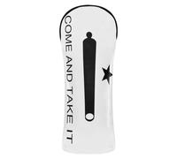 Golf Head Cover Texas Flag Come and Take It | Golf Head Cover,Pu Leather,with Number Tags for Driver Fairway Wood Hybrid