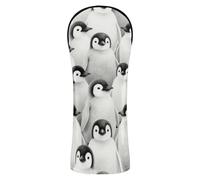 Golf Head Cover Watercolor Cute Penguin