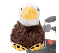 Golf Head Covers | Animal Plush Protector | Cow Golf Driver Headcovers | for Fairway Mallet Woods Outdoor Course Driving Range Tournament Play Practice Travel Daily Golfer Men