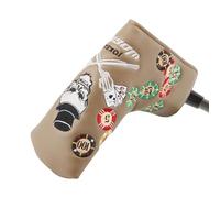Golf Head Covers - Magnetic Skull Driver Head Cover, Protective Cover for Clubs | Men Accessories, Strong Absorption Closure