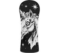 Golf Head Covers Waterproof Headcover with Interchangeable No. Tags Designed to Fit All Woods and Drivers Licorne Zombie Horreur Creepy Scary Gothic Fantasy Goth