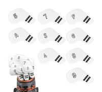 Golf Head Covers,with Number Waterproof Protector - Wedge Golf Club Head Sleeve - for Fairway Woods Mallet Putting Green Driving Range Outdoor Course Golfer Men Women