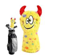 Golf Headcover, Protective Soft Plush Cover, Driver Covers for Golfers, for the Court, Driving, Game, Lawn, Exercise, Training, Outdoor, Home, Backyard, Sports and Leisure