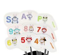 Golf Headcovers | Constellation Style Easter Rabbit Pattern,Easy Slip-On Club Head Cover | for Men Women Girlfriend Father Grandfather Golf Lovers Outdoor Golfing Easter