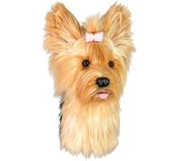 Golf Headcovers - Premium Plush Headcovers and Wooden Headcovers with Realistic Design (Yorkshire Terrier)