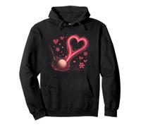 Golf Heart Energy Motion Art Pullover Hoodie