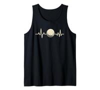 Golf Heartbeat Awesome Golfing Golfer Tank Top