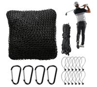 Golf Hit Net, Sturdy Multi Sports Mesh Fabric With 4 Carabiners - Sports Training Net,For Indoor And Outdoor Use,In Garden And Lawn, Hockey, Football, Baseball