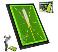 Golf Hitting Mat, Urgrade Golf Training Mat, Golf Practice for Swing Path Feedback/Analyzing, Precision Pro Swing Mat, Accessories Gifts, 17"x12"