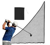 Golf Hitting Shield - Heavy Gauge Polyester Webbing, Shock-Absorbing Support Frame, Full 7x7ft Coverage | Sports Training Equipment, Home Patio Driving Shot Catcher For Men Women Youth Athletes