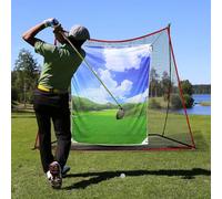 Golf Hitting Target Cloth, Trainer Equipment, Hitting Practice Target for Indoor, for Backyard Indoor Outdoor Garage School Course Lawn Playground