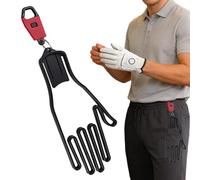 Golf Holder and Clip, Universal Drying Rack with Keyring, Stretching Tool for Indoor Outdoor Training at Course Garden and Leisure