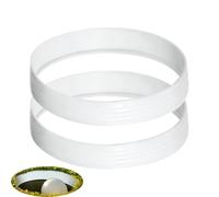 Golf Hole Cup Ring - 2-Piece Golfing Training Aid | Indoor Putting Green Golf Training Aid,for Practice Backyard Home Driving Range Court Office Men Women