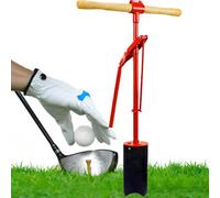 Golf Hole Cutter, Lever Action Punch Machine for Putting Greens, Backyard Green Tools, Easy to Use Hole Digger with Handle, Essential Golf Accessories