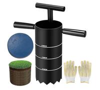 Golf Hole Cutter Tool | 2/4/ 6Inch Golf Cup Cutter | Detachable Handle Grass Punch Tool, For Outdoor Driving Range Course Garden Lawn Grass