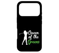 Golf Humor Queen of the Greens Golfing Golfer Case for iPhone 17 Pro