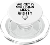 Golf Humor We Get a Mulligan Here Right? Golfing Golfer PopSockets PopGrip for MagSafe
