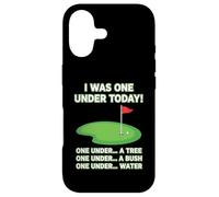 Golf I Wa One Under Today Humorou Golfer Design Case for iPhone 17