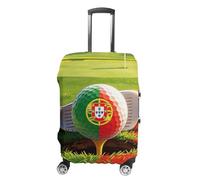 Golf in Portugal Custom Suitcase Cover Washable Travel Luggage Protector Case