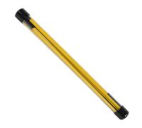 Golf Indicator Stick 3 Fold Lightweight Portable Golf Direction Alignment Trainer for Beginners and Enthusiasts Fiberglass Material 17.5in Folding Size 48.2in Unfolding Size 2 Pack (Yellow)