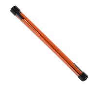 Golf Indicator Stick 3 Fold Lightweight Portable Golf Direction Alignment Trainer for Beginners and Enthusiasts Fiberglass Material 17.5in Folding Size 48.2in Unfolding Size 2 Pack (Orange)