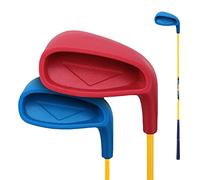 Golf Iron #7 for Kids Right Hand Beginner Boys Girls Practice Single Clubs (9-12Y,Red)