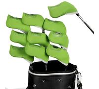 Golf Iron Covers - 10pcs Visible Clear Golf Club Covers - Solid Golf Head Covers Golf Head Covers - Golf Club Head Covers