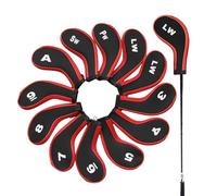Golf Iron Covers Golf Iron Cover 12x Sew | Sports Fan Club Covering Covers with Numbered Alphabetical Design for Women