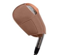 Golf Iron Head Cover - Leather Club Protector, Magic Band Closure Protector, Durable Iron Safety Sleeve | Premium Golf Equipment Accessories for Men Women