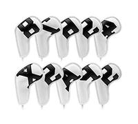 Golf Iron Headcovers - Wedge Covers Set, Scratch-Resistant Waterproof Protective Equipment, 10-Piece Golf Club Covers for Men Women Golf Equipment Accessories Outdoor Sports