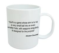 Golf Is a GameÄ Winston Churchill Quotation Mug - Serendipity Vita Range - Each Mug Comes In An Individual Giftbox .Birthday, Christmas, Father's Day, Mother's Day, Work Colleague Gifts
