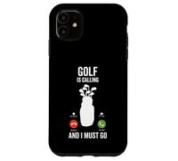 Golf Is Calling Funny Golfer Caddy Sports Lover Case for iPhone 11
