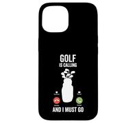 Golf Is Calling Funny Golfer Caddy Sports Lover Case for iPhone 15